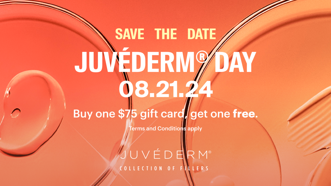 JUVÉDERM Day is Coming on August 21, 2024 to Skin Cancer & Dermatology